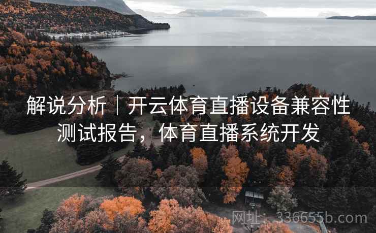 解说分析|开云体育直播设备兼容性测试报告,体育直播系统开发